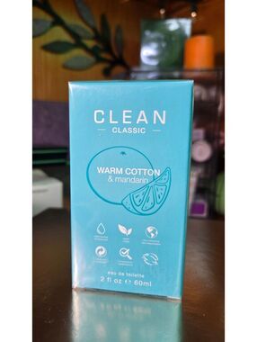 CLEAN Classic Warm Cotton & Mandarin EDT – 2 fl oz / 60 mL